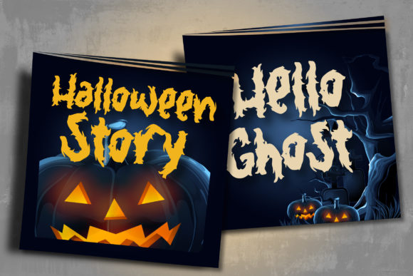 Creepy Twigs Font - Preview 1