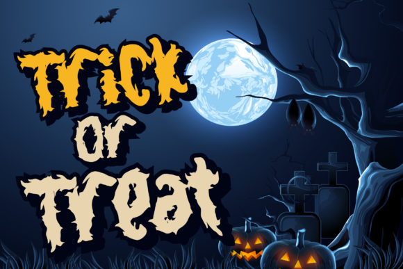 Creepy Twigs Font - Preview 2