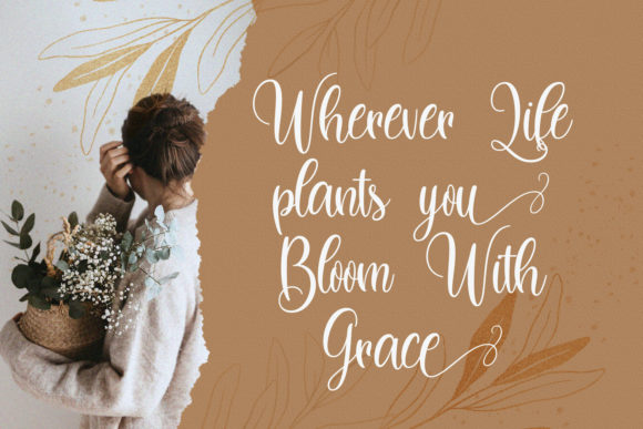 Dilan Whemsy Font - Preview 1