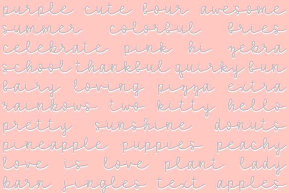 Dog Mom Font - Preview 2