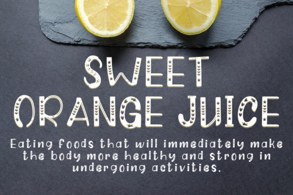 Fresh Apple Font - Preview 1