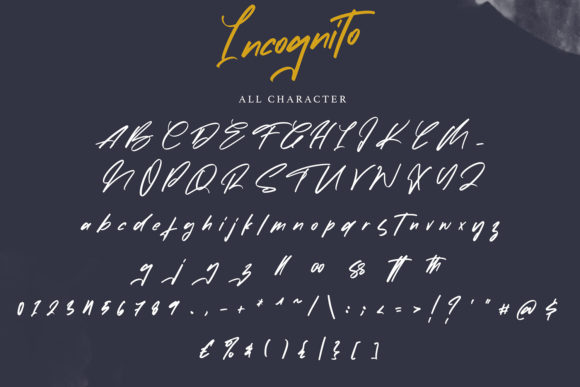 Incognito Font - Preview 5