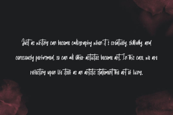 Loneliness Font PNG with transparent background - Preview 1