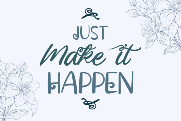 Lucky Smith Font PNG with transparent background - Preview 1