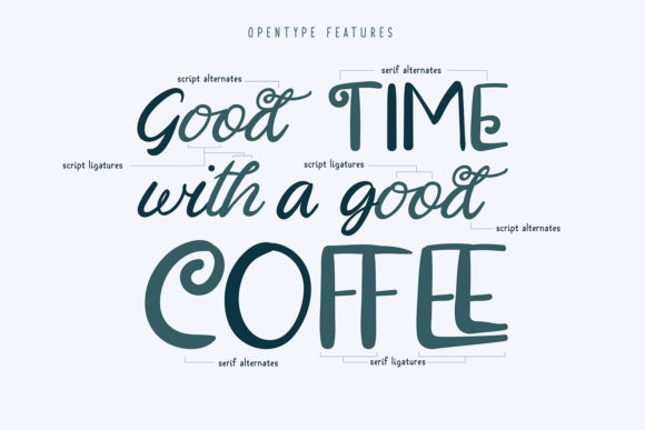 Lucky Smith Font PNG with transparent background - Preview 3