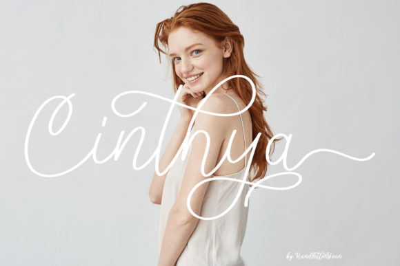 Mellyna Font PNG with transparent background - Preview 2