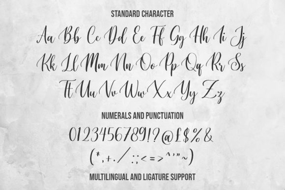 Namaqua Font PNG with transparent background - Preview 1