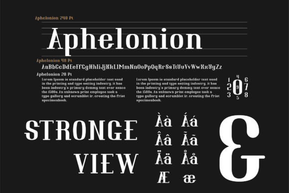 Aphelonion Font - Preview 3