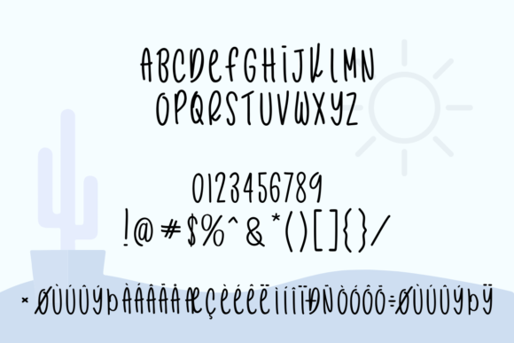 Cactus Story Font - Preview 1