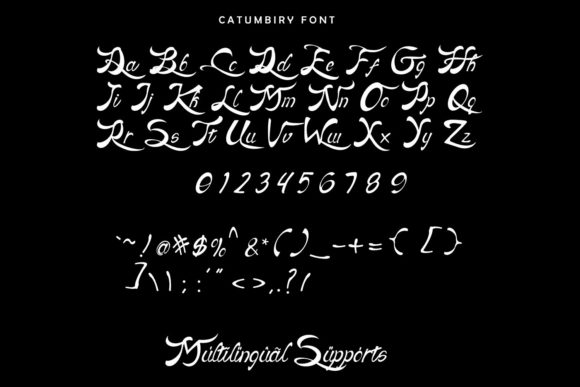 Catumbiry Font - Preview 2