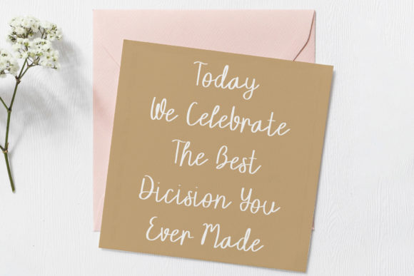 Creamy Vanilla Font - Preview 2