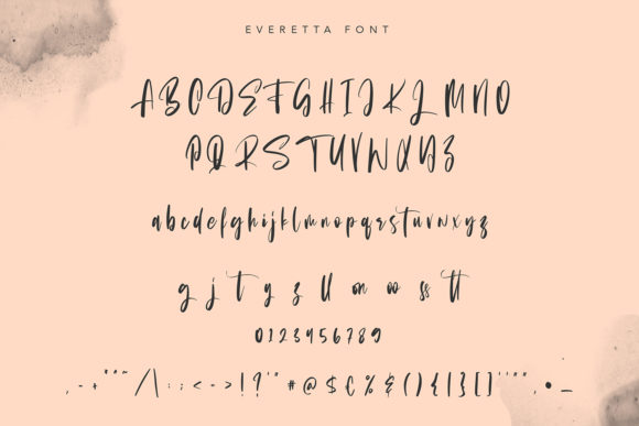 Everetta Font - Preview 5