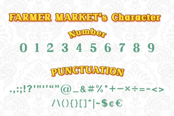Farmer Market Font - Preview 2