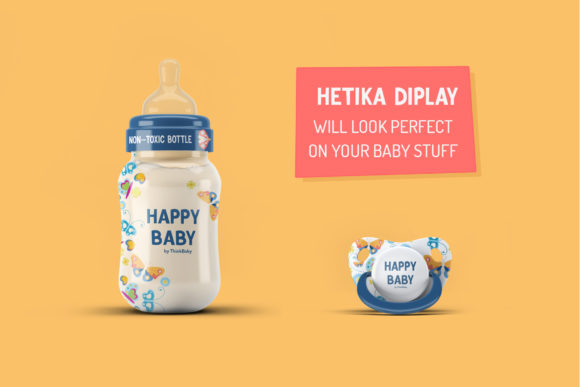 Hetika Font PNG with transparent background - Preview 3