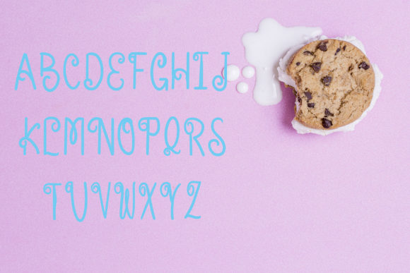 Kandy Font PNG with transparent background - Preview 1