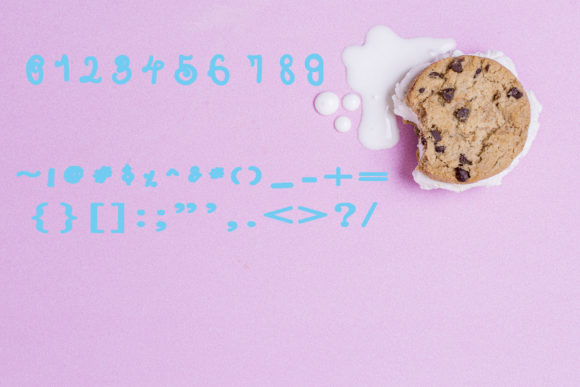 Kandy Font PNG with transparent background - Preview 3