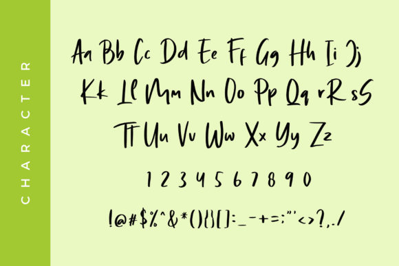 Mogie Font PNG with transparent background - Preview 2