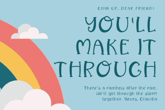 Snail Treasure Font PNG with transparent background - Preview 3