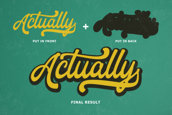 Actually Font - Preview 1