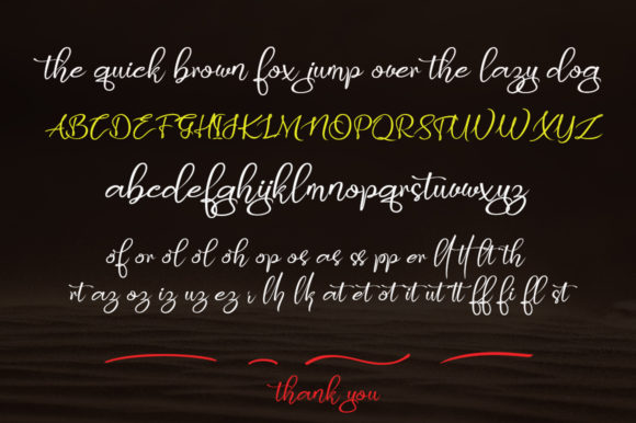 Butterly Script Font - Preview 5