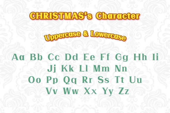 Christmas Font - Preview 1