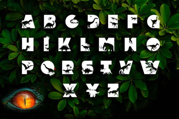 Dino Font - Preview 2