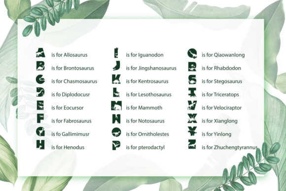 Dino Font - Preview 4