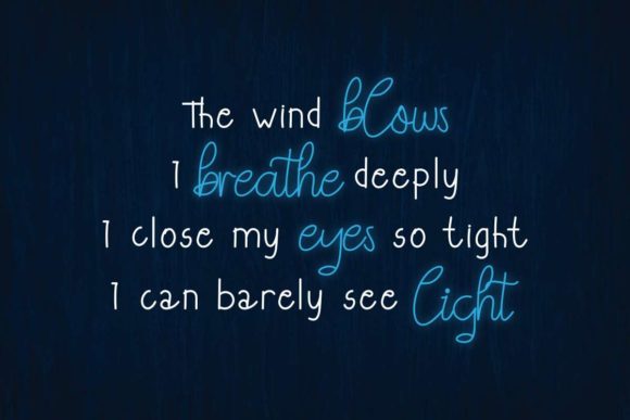 Eberta Light Font - Preview 3