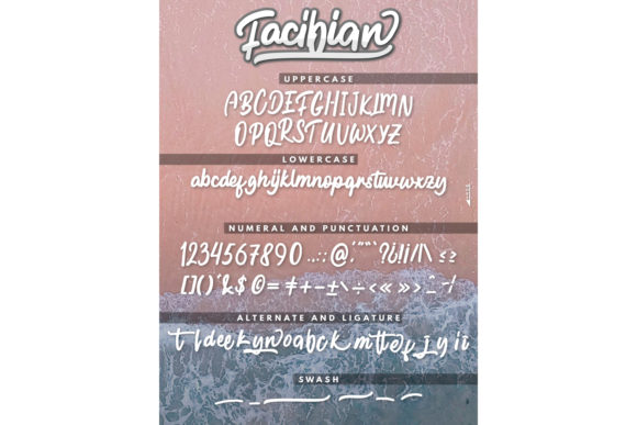 Facibian Font - Preview 4