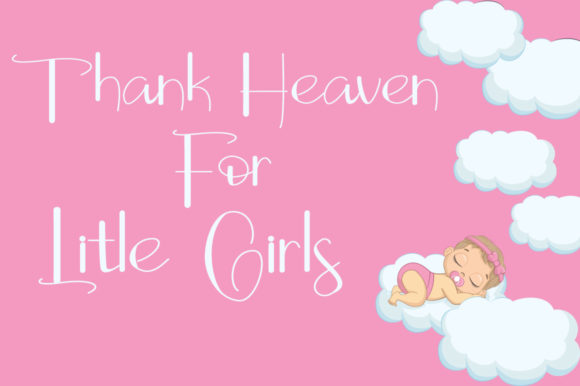 Lovely Lailla Font PNG with transparent background - Preview 1