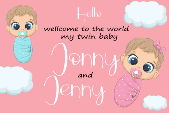 Lovely Lailla Font PNG with transparent background - Preview 2