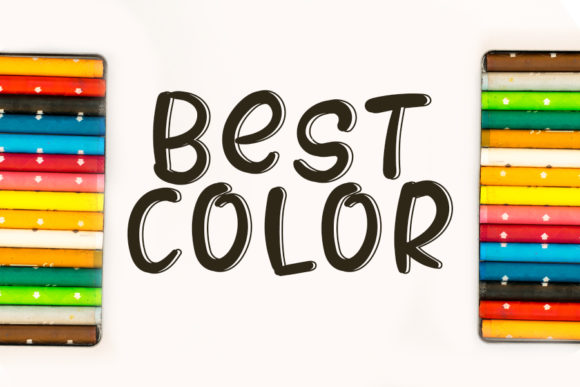 Mini Unicorn Font PNG with transparent background - Preview 1