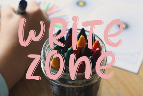 Mini Unicorn Font PNG with transparent background - Preview 3