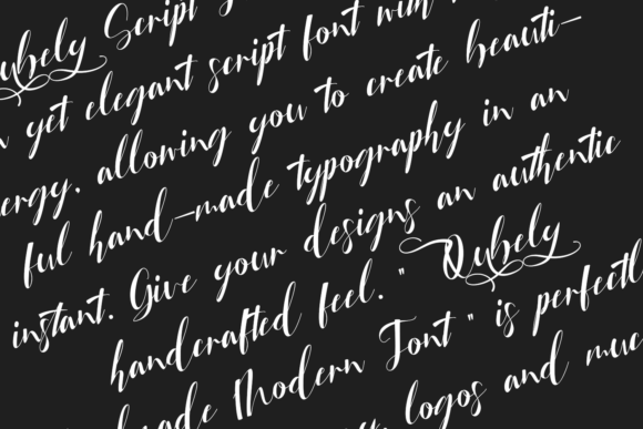 Qubely Font PNG with transparent background - Preview 3