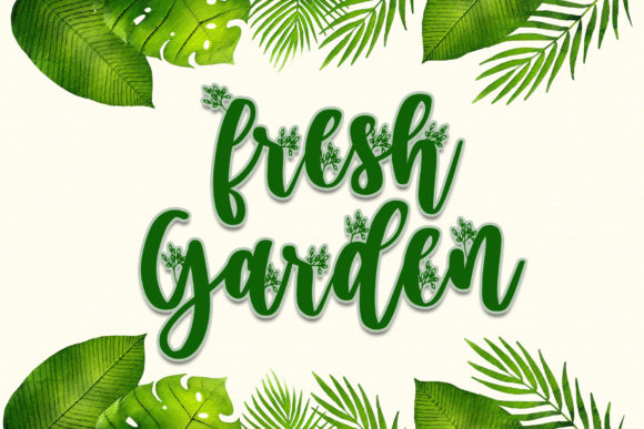 Secret Nature Font PNG with transparent background - Preview 1