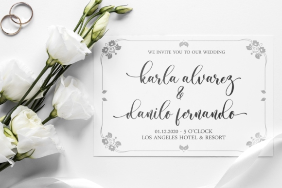 Almond Whisp Font - Preview 2