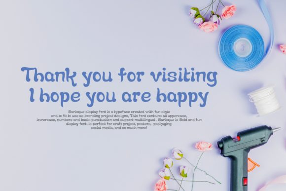 Barisque Font PNG with transparent background - Preview 1