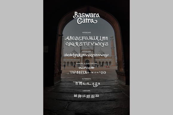 Baswara Catra Font - Preview 4