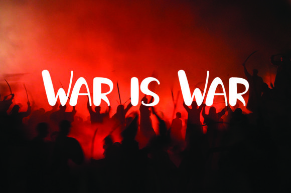 Battle War Font - Preview 2