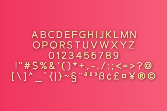 Bitrone Font - Preview 2