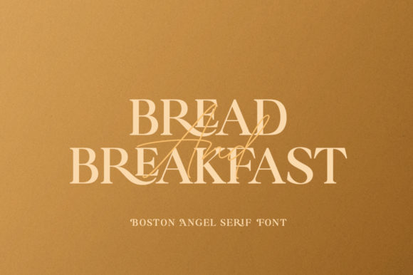 Boston Angel Font - Preview 3