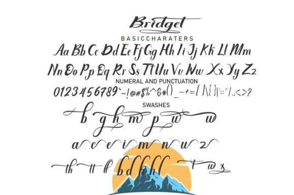 Bridget Font - Preview 3