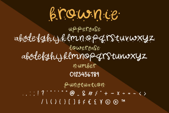 Brownie Font - Preview 2