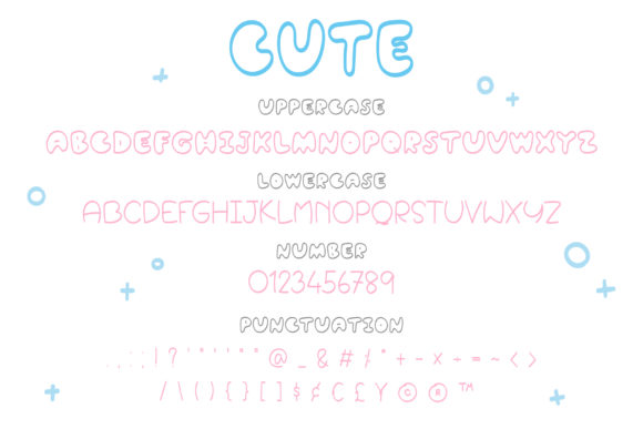 Cute Font - Preview 2