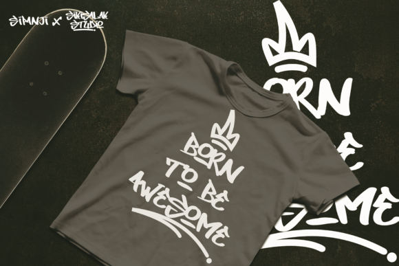 Dirty Lizard Graffiti Font - Preview 3
