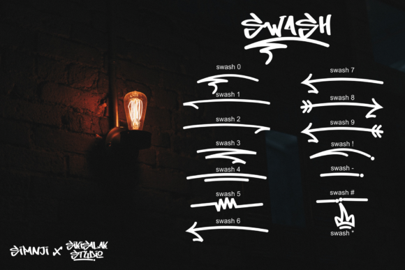 Dirty Lizard Graffiti Font - Preview 6
