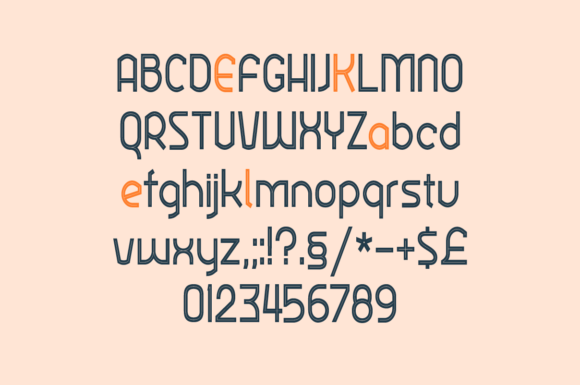 Ekela Punch Condensed Font - Preview 2