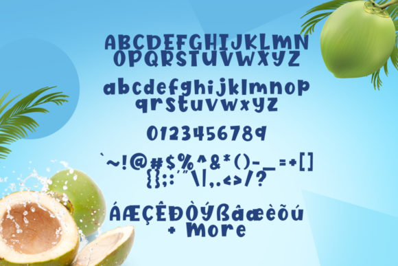 Fresh Coconut Font - Preview 5
