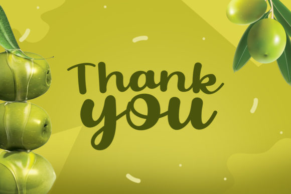 Fresh Olive Font PNG with transparent background - Preview 6