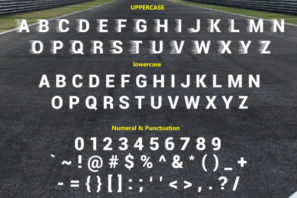 Full Speed Font - Preview 1